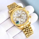 Rolex Daytona 9100 Movement 904L Steel 41mm YG Jubilee/President Strap Watch